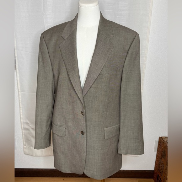 Lauren by Ralph Lauren Vintage Gray Wool Suit. - Picture 4 of 16